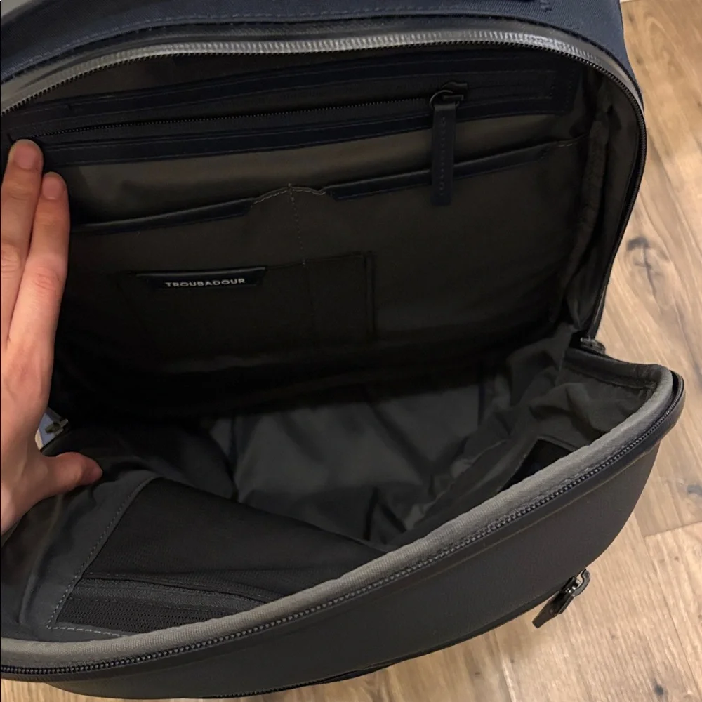 Troubadour Apex 3.0 Waterproof Laptop Backpack, Navy Blue